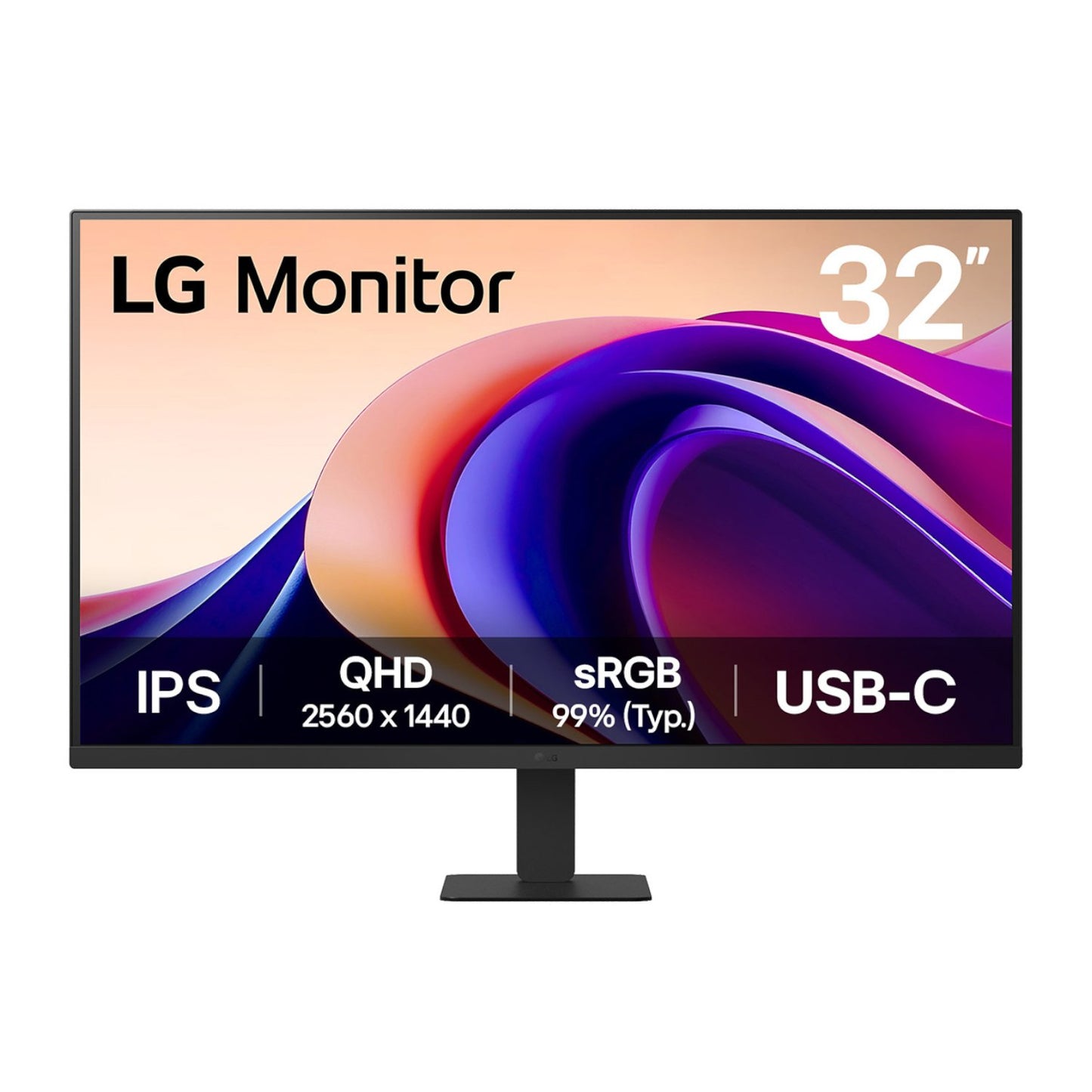 LG UltraFine 32" QHD IPS Monitor 100Hz with USB-C | dynacor.co.za