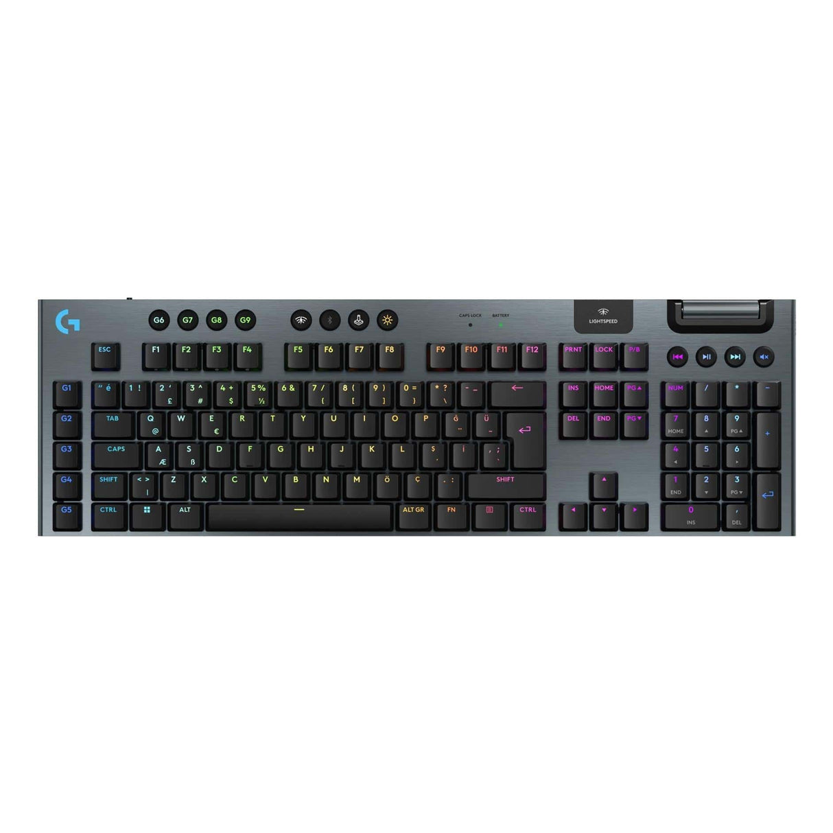 Logitech G915 X LIGHTSPEED Gaming Keyboard - Black | dynacor.co.za