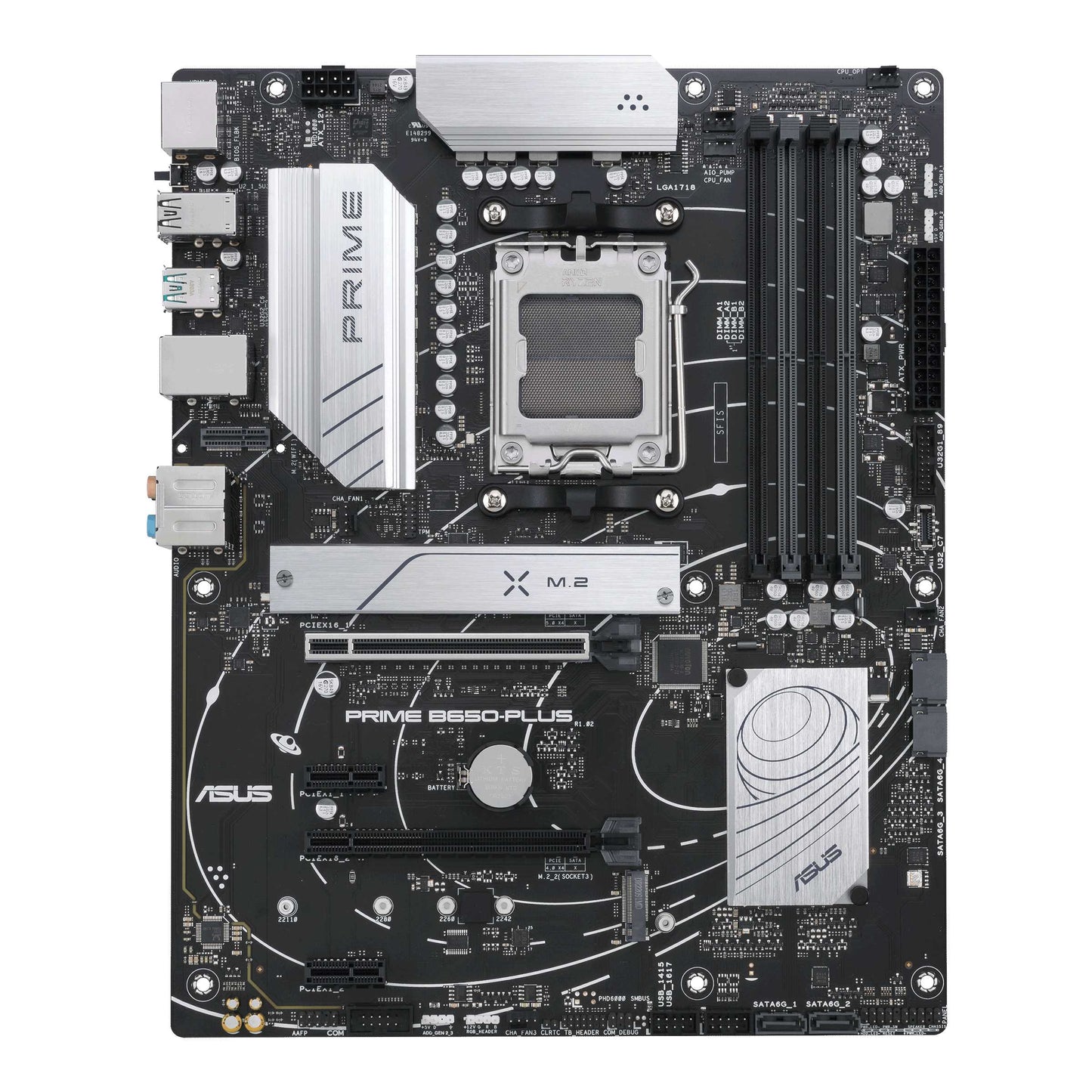 ASUS PRIME B650-PLUS AM5 for AMD Ryzen 7000 Series/ 4xDIMM; Max.128GB;DDR5/1xDP/1xHDMI/1xPCIe 4x16/1xPCIe4x16/2xPCIe4x1/2xM.2/ 4xSATA/ RAID/ | dynacor.co.za