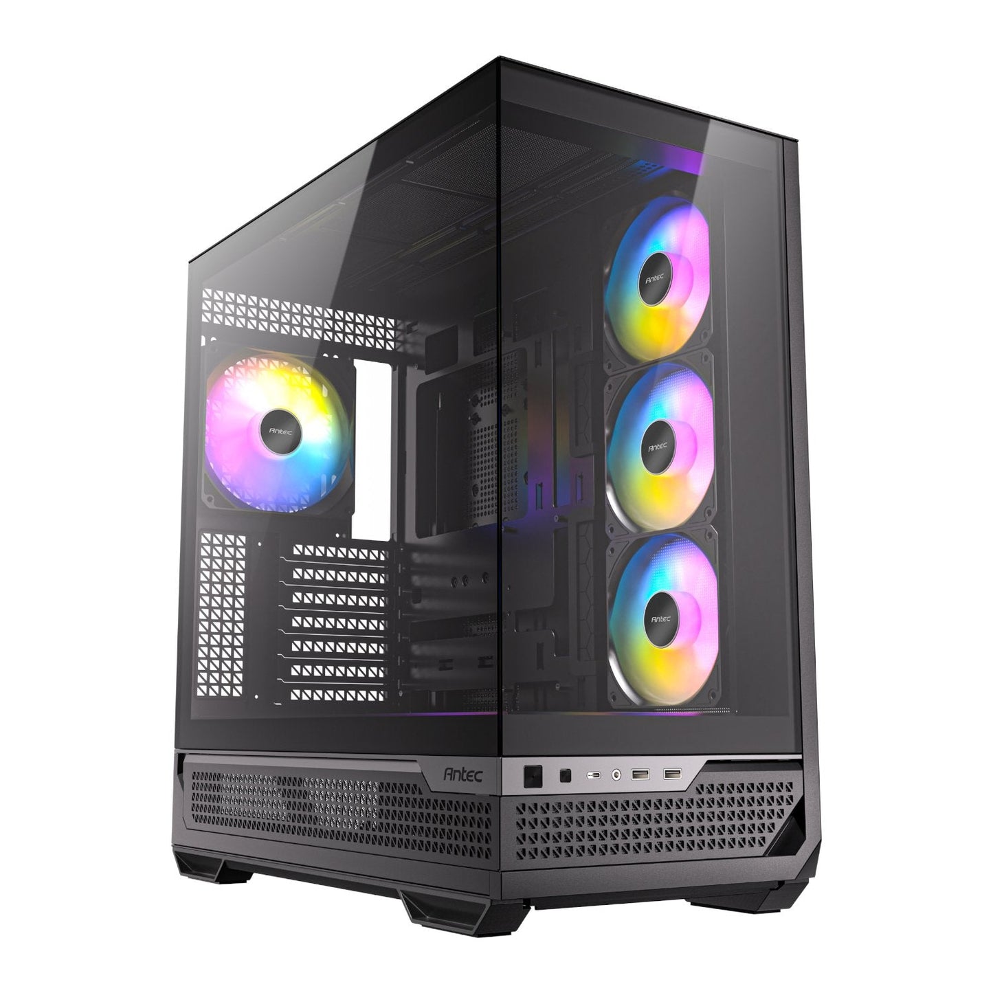 Antec C7 ARGB E-ATX Mid Tower Gaming Chassis – Black | dynacor.co.za