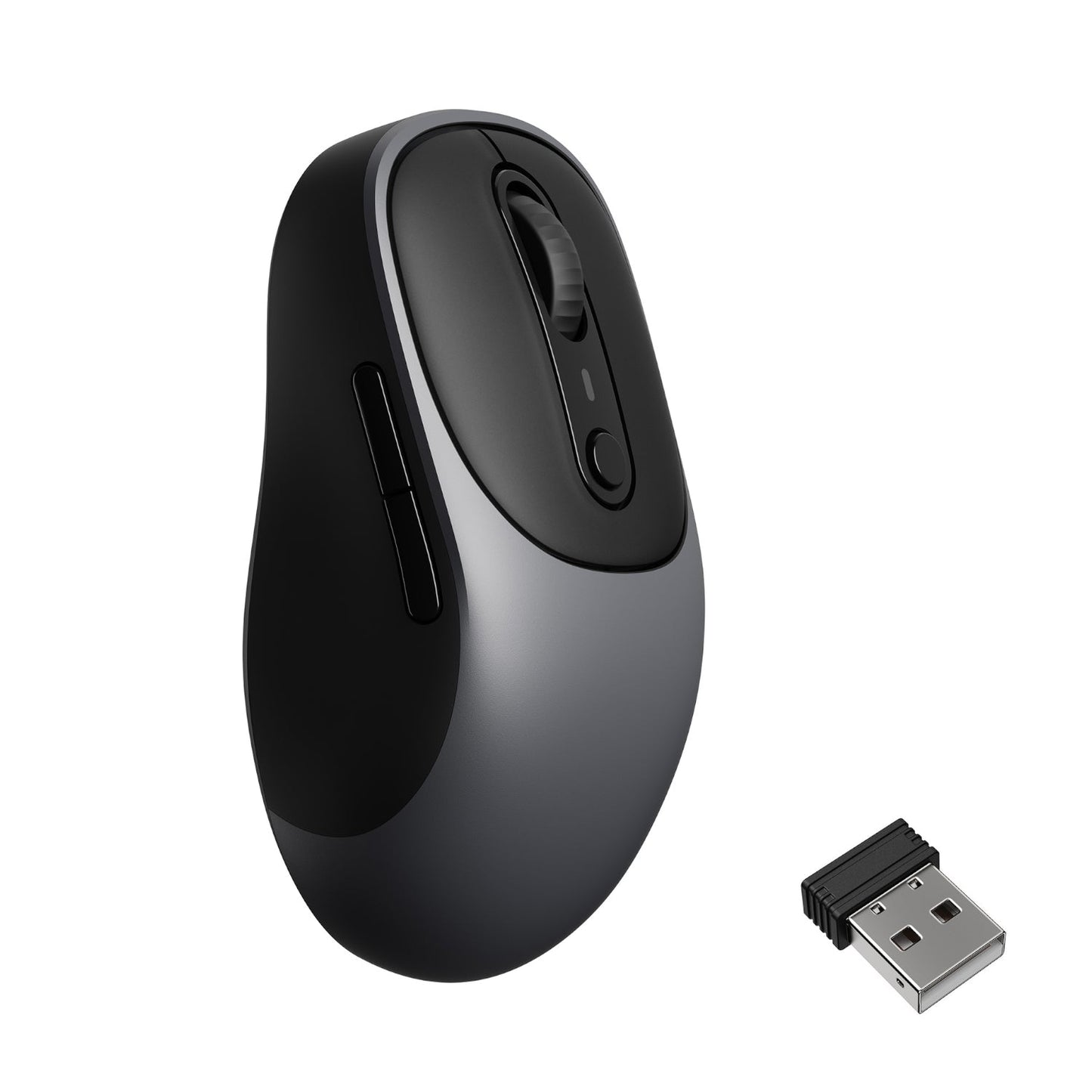 Keychron BM24 Wireless Silent Mouse - Metal Grey | dynacor.co.za