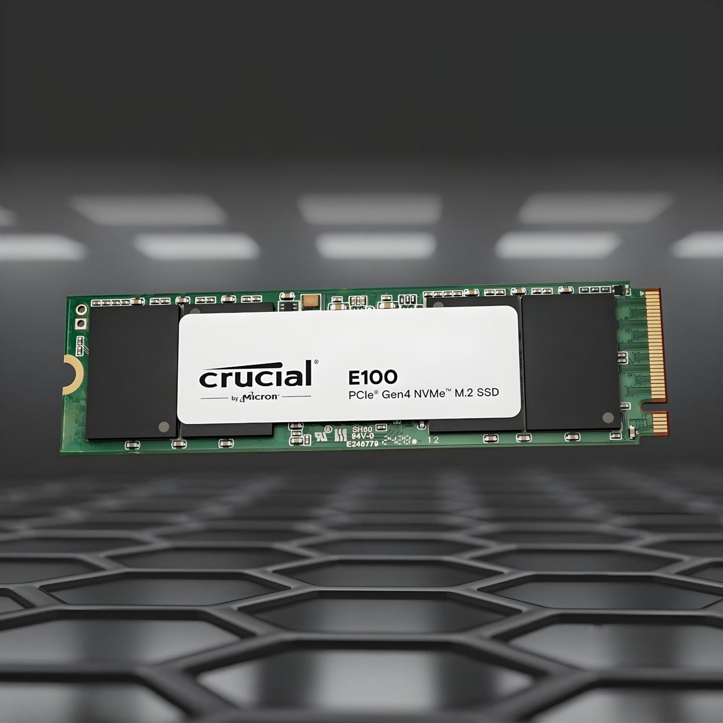 Crucial E100 2TB PCIe Gen4 2280 NVMe M.2 SSD | dynacor.co.za