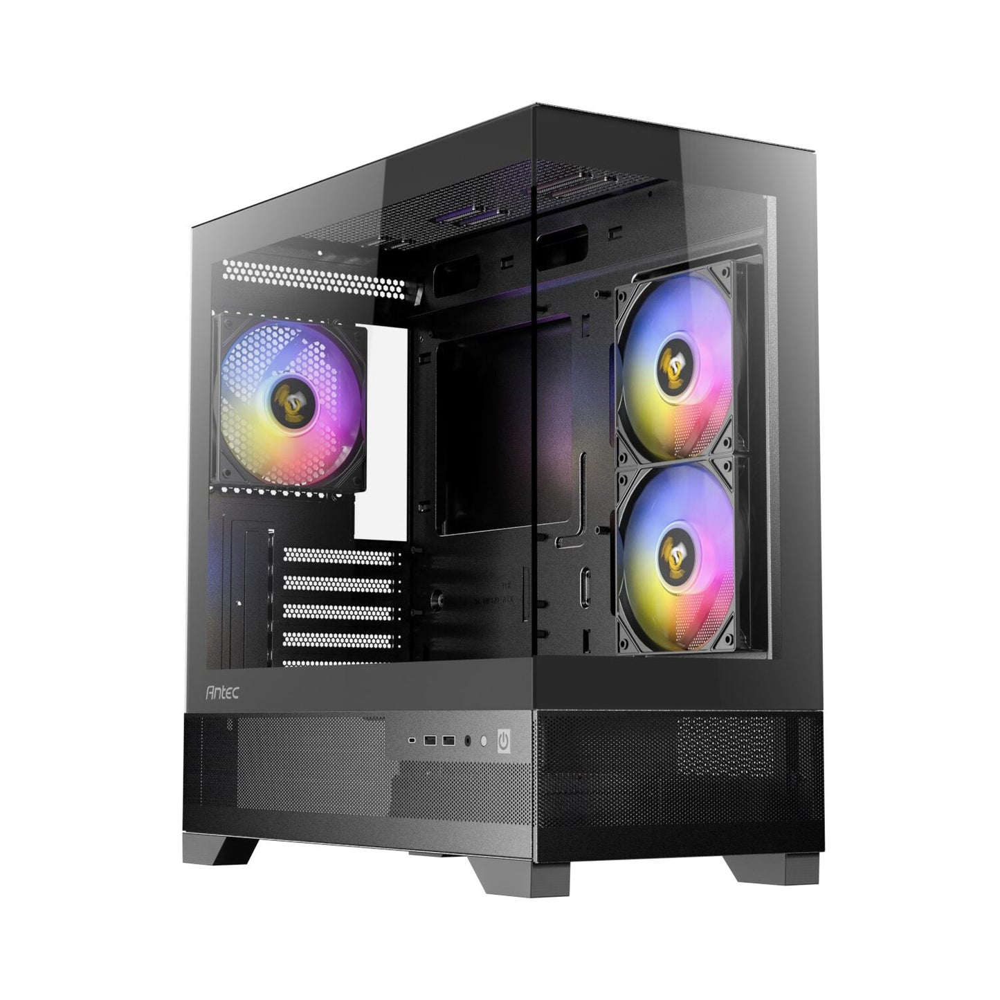 Antec CX500M ARGB Gaming Chassis | ATX | ITX | Type-C - Black | dynacor.co.za