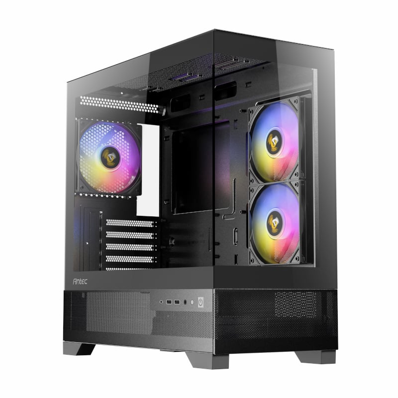 Antec CX500M Micro-ATX | ITX RGB Mini-Tower Gaming Chassis Type-C - Black | dynacor.co.za