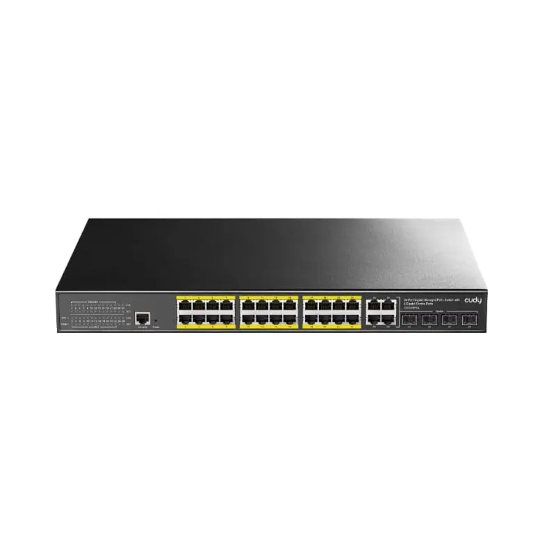 Cudy 24 Port Layer 2 Managed Gigabit PoE Switch | dynacor.co.za