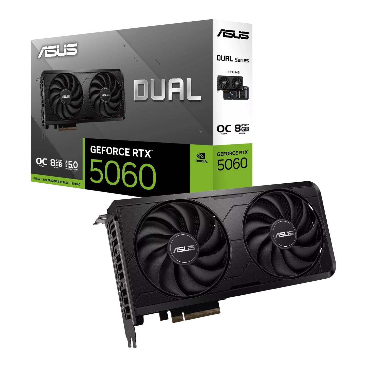 ASUS GeForce RTX 5060 DUAL 8G OC EVO | dynacor.co.za