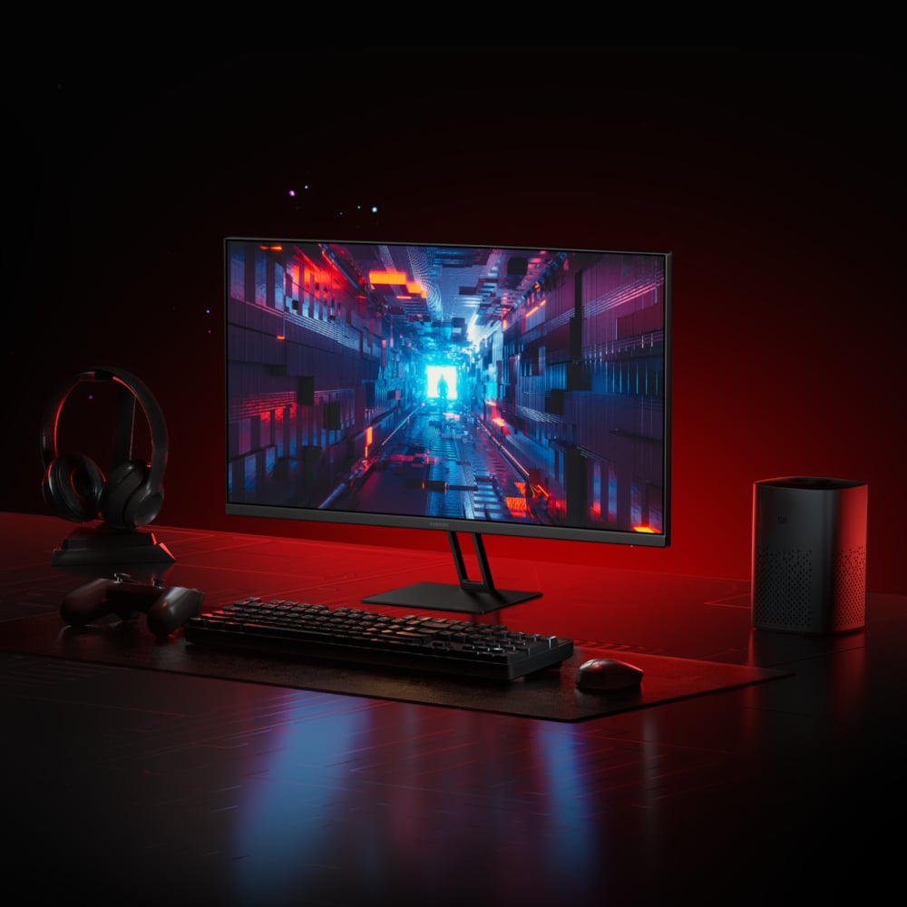 Xiaomi G27Qi 27" 2K 1440p IPS Gaming Monitor (180Hz, 1ms, 16:9, HDMI/DP, and AMD FreeSync) | dynacor.co.za