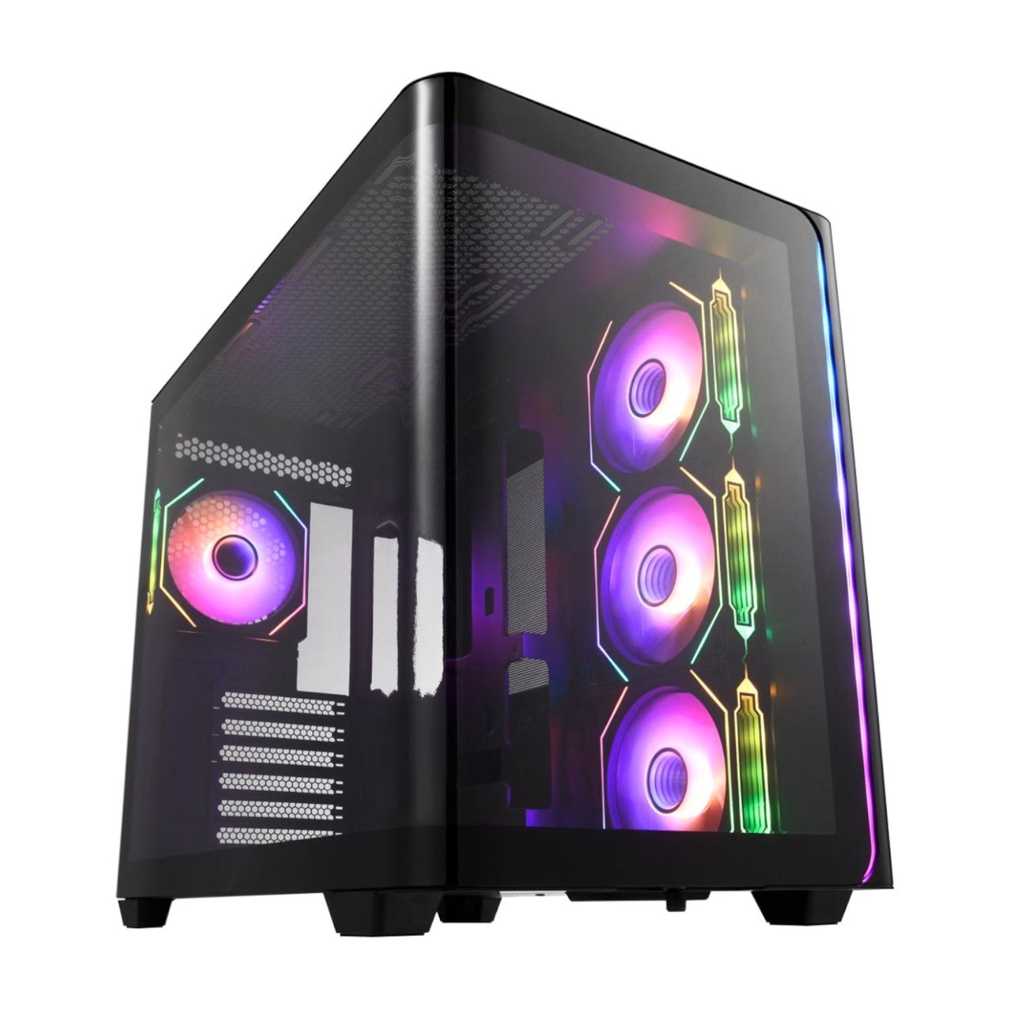 FSP M580 ATX Gaming Chassis - Black | dynacor.co.za