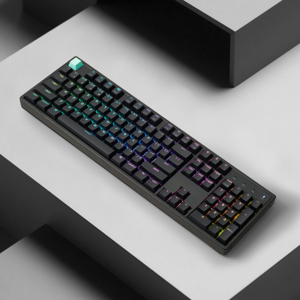 Keychron K10 HE 100% Hot-Swap Gateron Dbl-Rail Nebula Switch RGB Wireless Keyboard - Black | dynacor.co.za