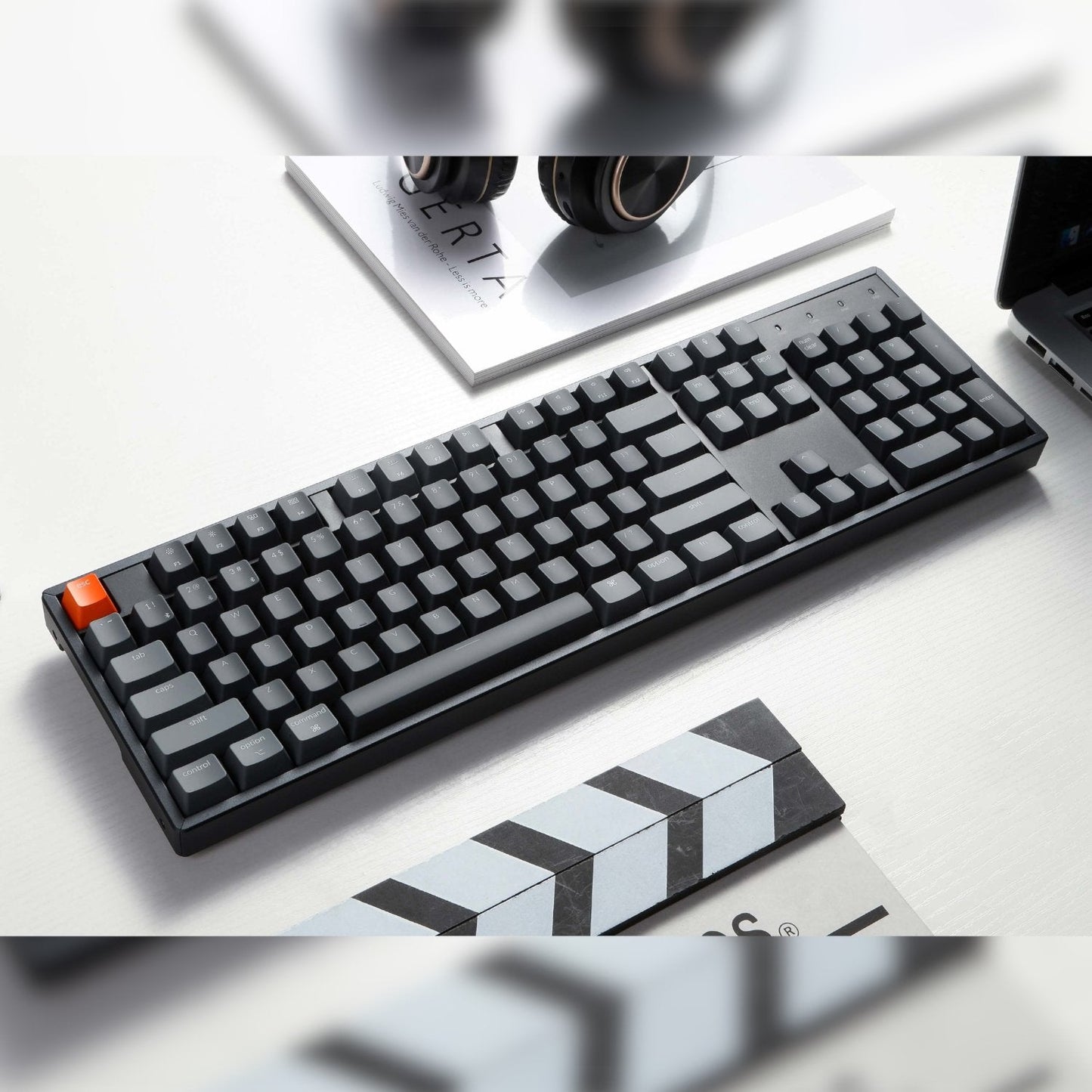 Keychron K10 QMK Full-size RGB Wireless Custom Mechanical Keyboard V.2 (Super RED Switch) – Black | dynacor.co.za