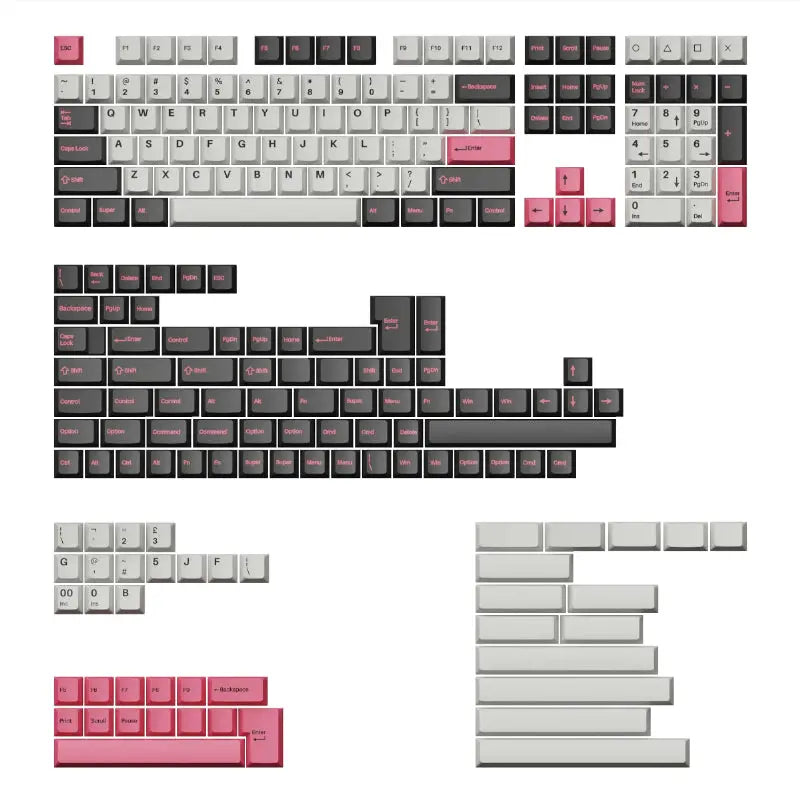 KEYCHRON FULL SET KEYCAP DOUBLE SHOT CHE | dynacor.co.za