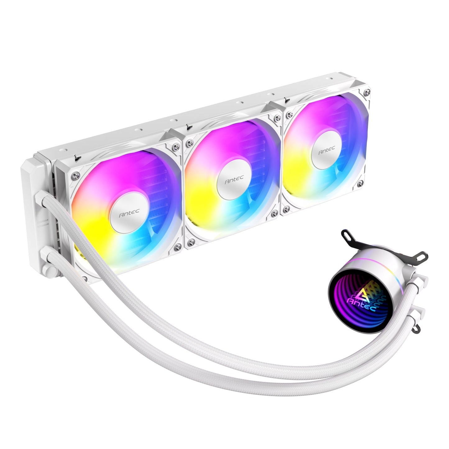 Antec Luna 360 ARGB CPU Liquid Cooler - White | dynacor.co.za