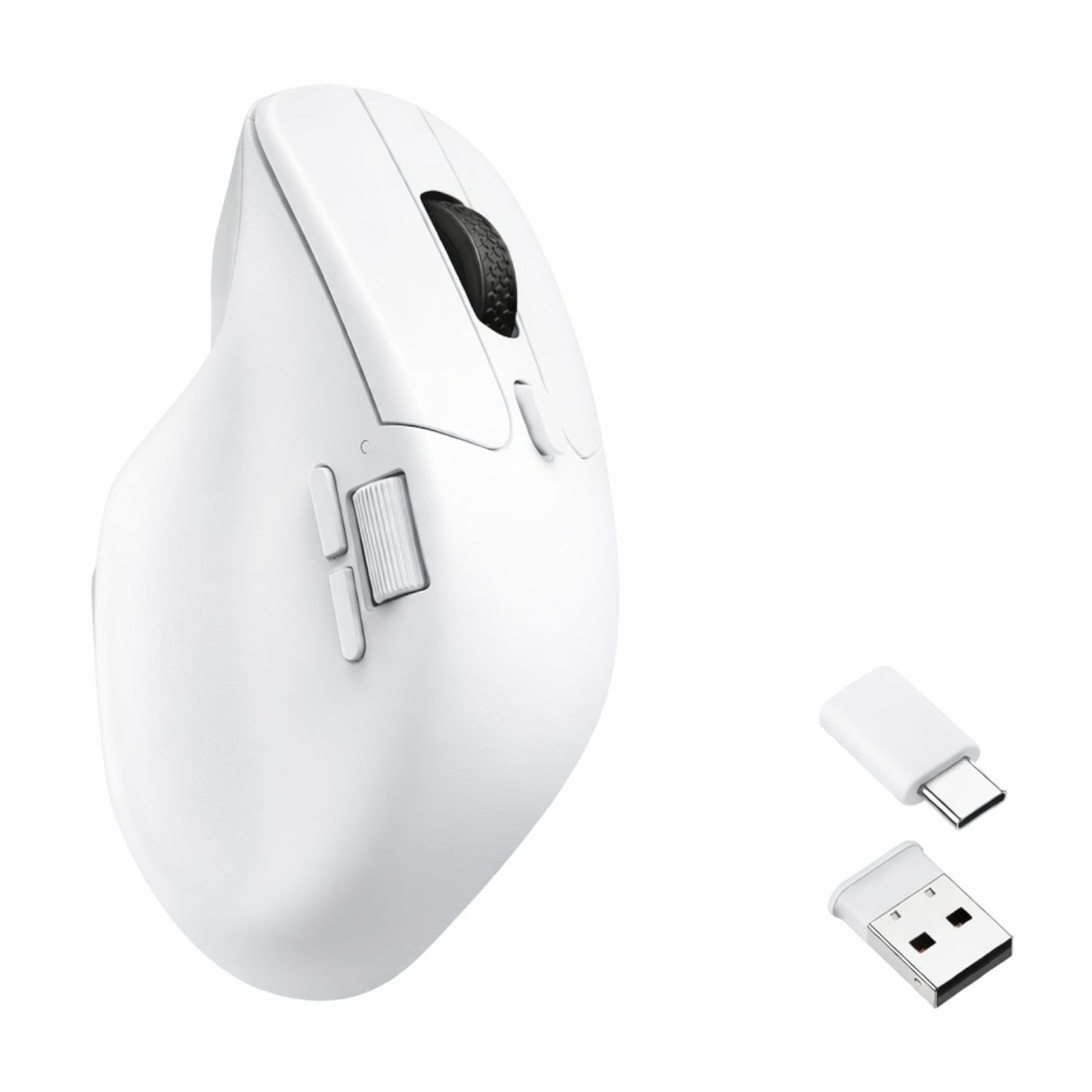Keychron M6 1K Dual-Wireless Bluetooth and 2.4G Mouse – White | dynacor.co.za