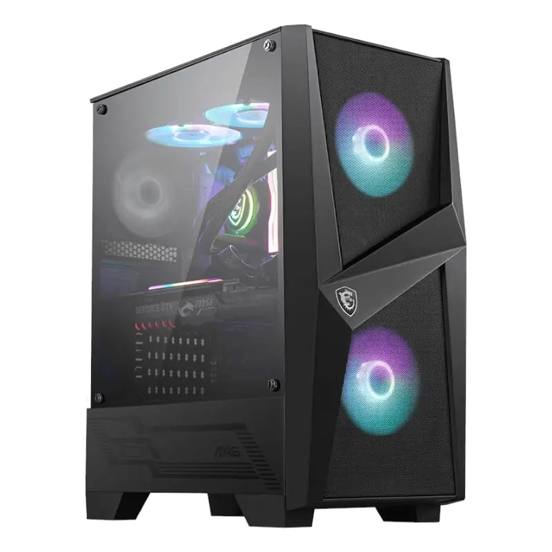 MSI MAG FORGE 100R ATX GAMING CASE | dynacor.co.za