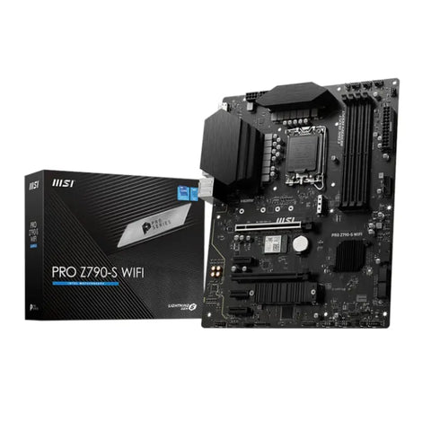 MSI PRO Z790-S WIFI DDR5 LGA1700 ATX Gaming Motherboard | dynacor.co.za