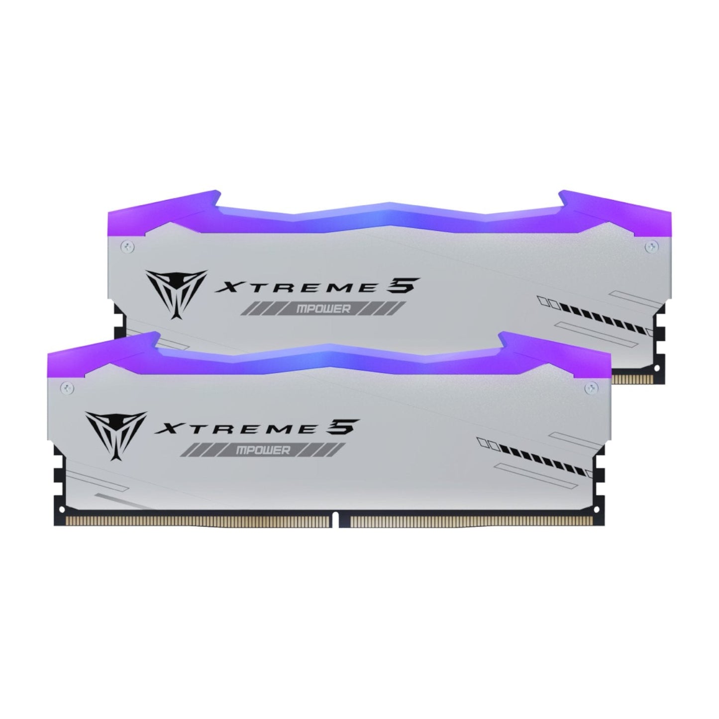 Patriot Viper Xtreme 5 RGB MPower 32GB 6000MHz DDR5 Desktop Gaming Memory Kit - Silver | dynacor.co.za