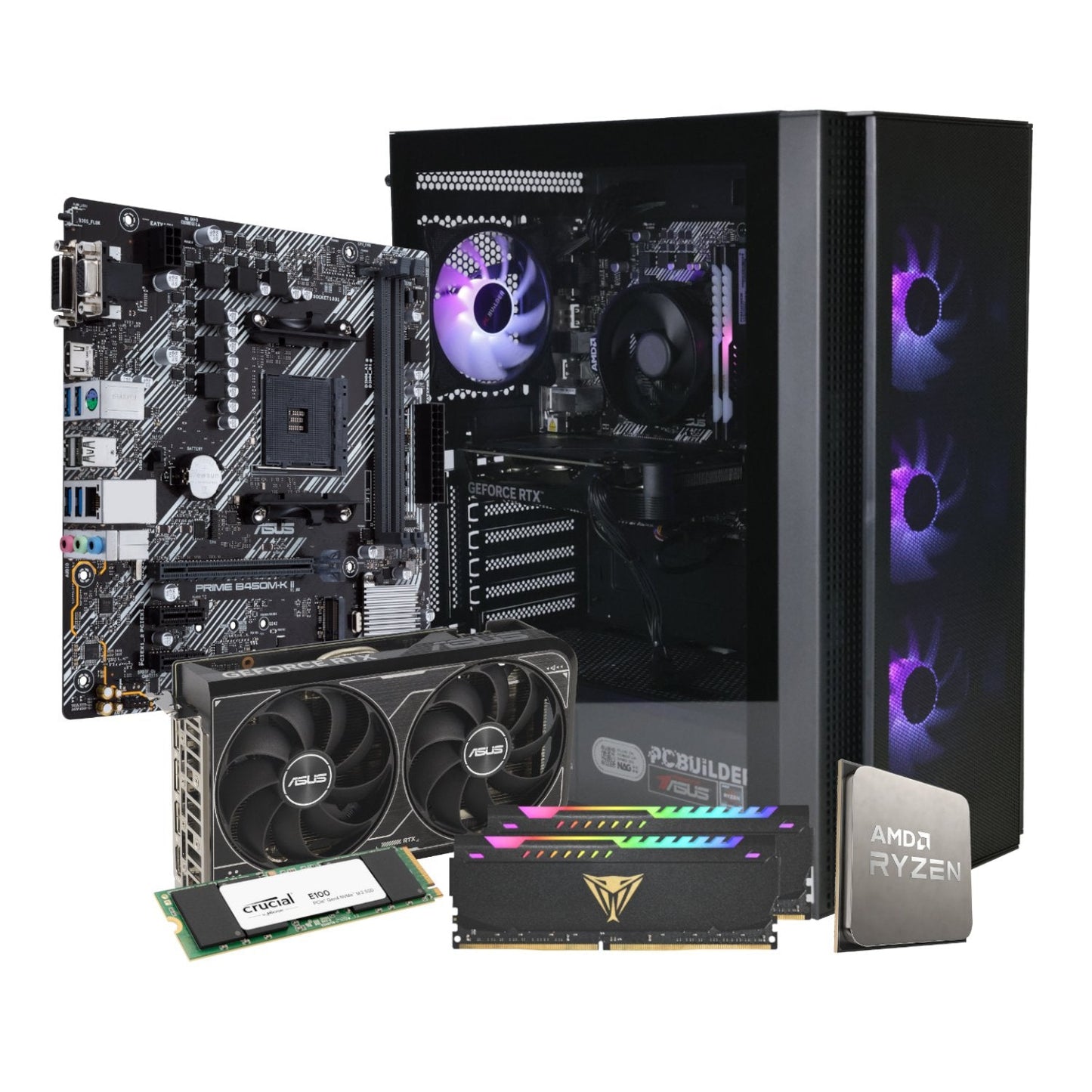PCBuilder Ryzen 5 5600X TITAN Windows 11 Gaming PC | dynacor.co.za