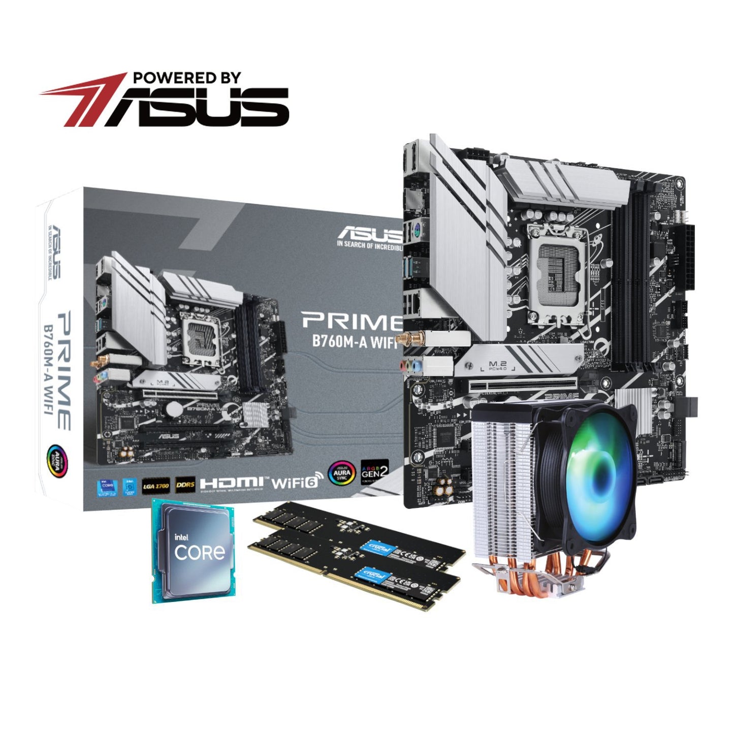 PCBuilder Intel Core i7-12700 LEVEL UP Core Upgrade Kit | dynacor.co.za