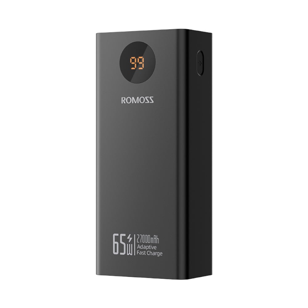 Romoss PEA27S Pro 27000mAh 65W Fast Charge Power Bank - Black | dynacor.co.za