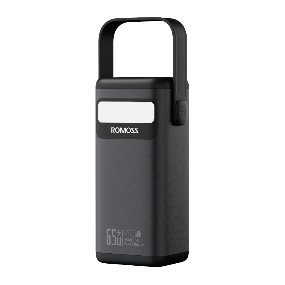 Romoss PMT40 EZCarry Pro 40000mAh 65W Fast Charge Power Bank - Black | dynacor.co.za