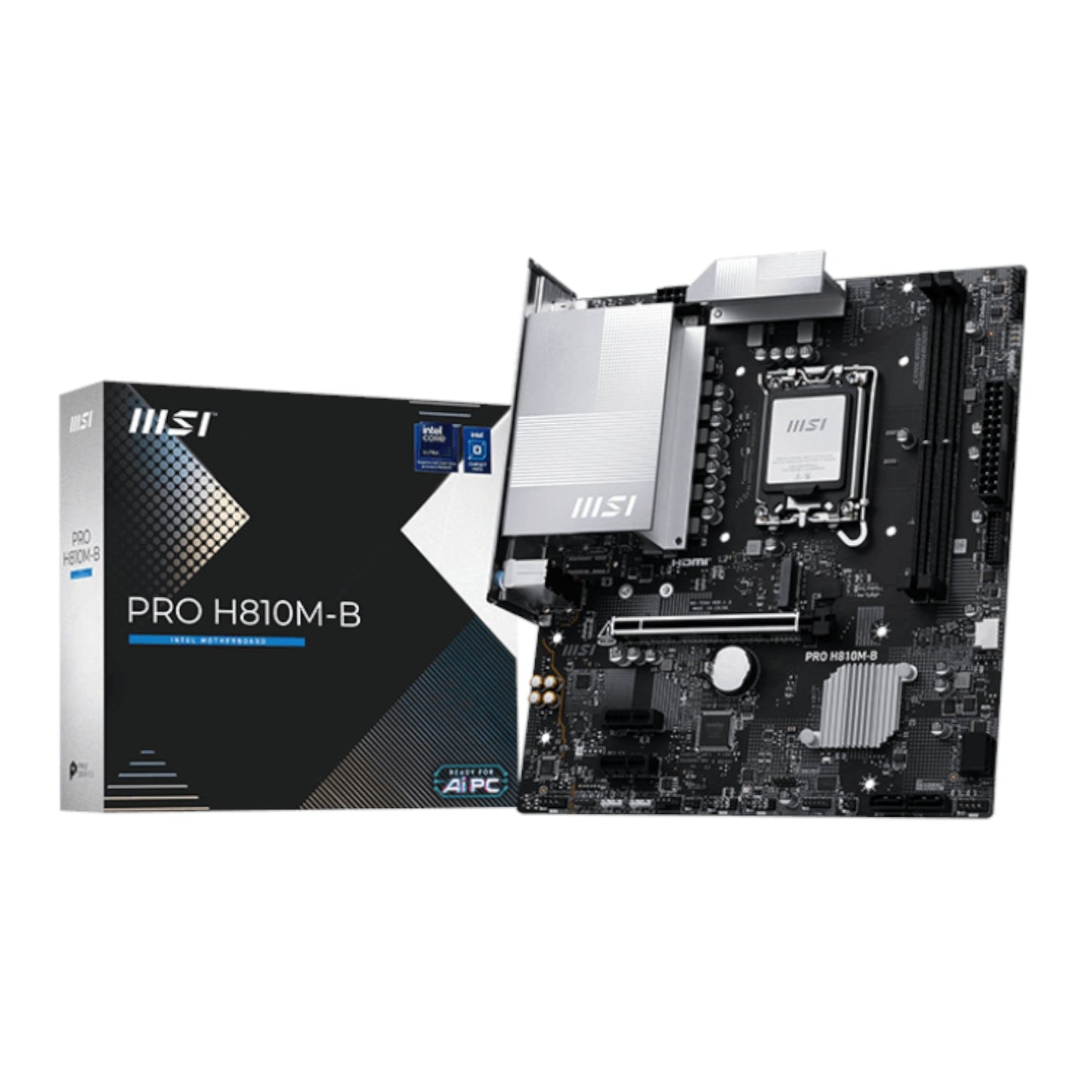 MSI H810M-B PRO LGA1851 M-ATX DDR5 Motherboard | dynacor.co.za