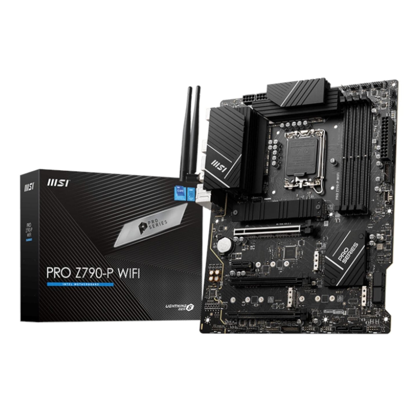 MSI PRO Z790-P WIFI Motherboard – Intel Z790, Wi-Fi 6E, DDR5, ATX | dynacor.co.za