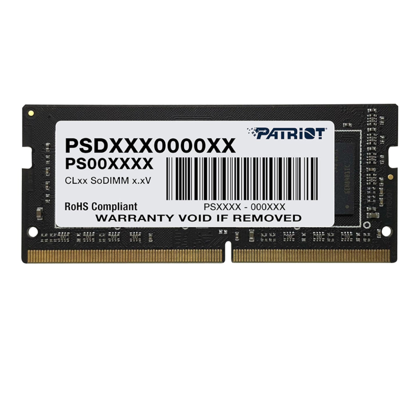 Patriot Signature Line 8GB 3200MHz DDR4 Dual Rank SODIMM Notebook Memory | dynacor.co.za