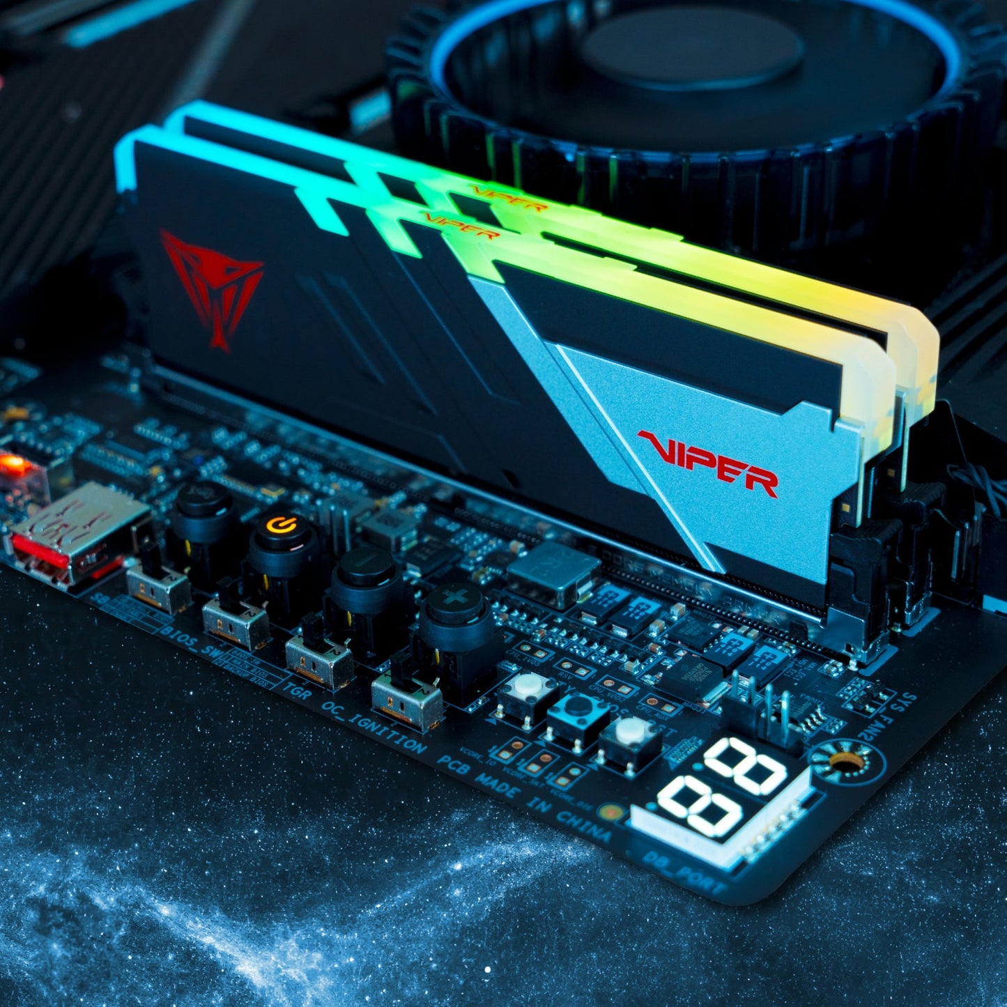 Patriot Viper Venom 64GB Kit (2x32GB) 6000MHz DDR5 Desktop Gaming Memory RGB | dynacor.co.za