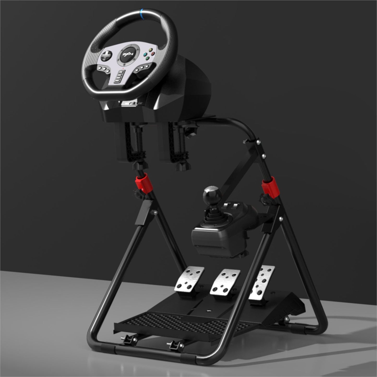PXN A9 Gaming Steering Wheel Foldable Stand | dynacor.co.za