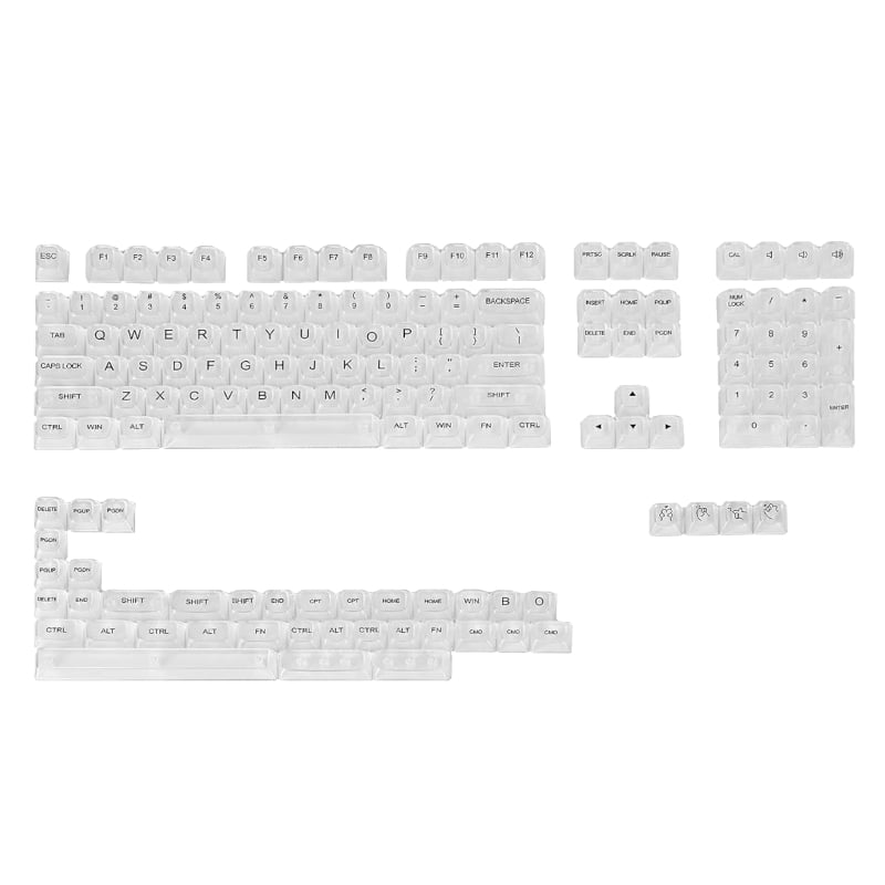 REDRAGON KeyCaps Crystal PBT 147Key set | dynacor.co.za