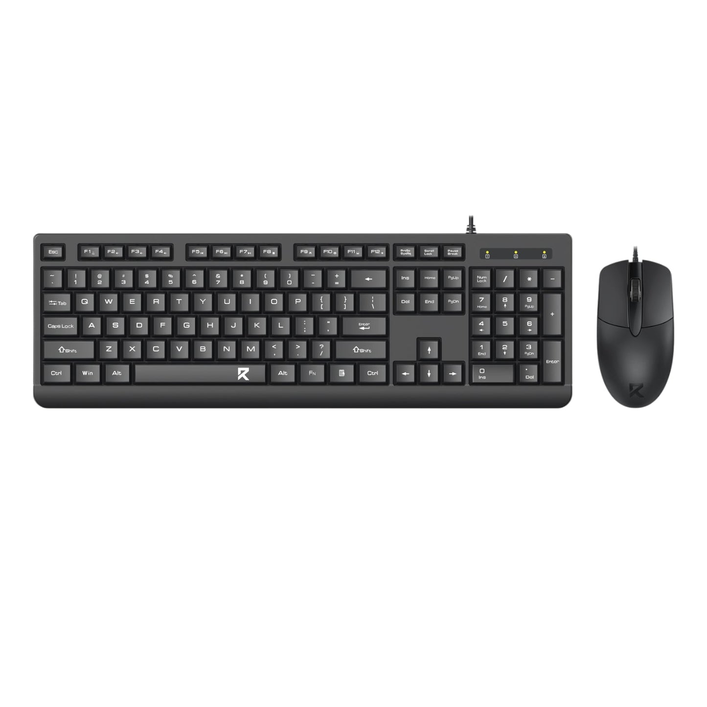 Redragon BS-7543 Wired Keyboard and Mouse Combo - Black | dynacor.co.za