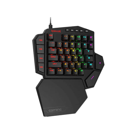 REDRAGON Diti Elite Pro One-Handed RGB Wireless Mechanical Gaming Keyboard - Black | dynacor.co.za