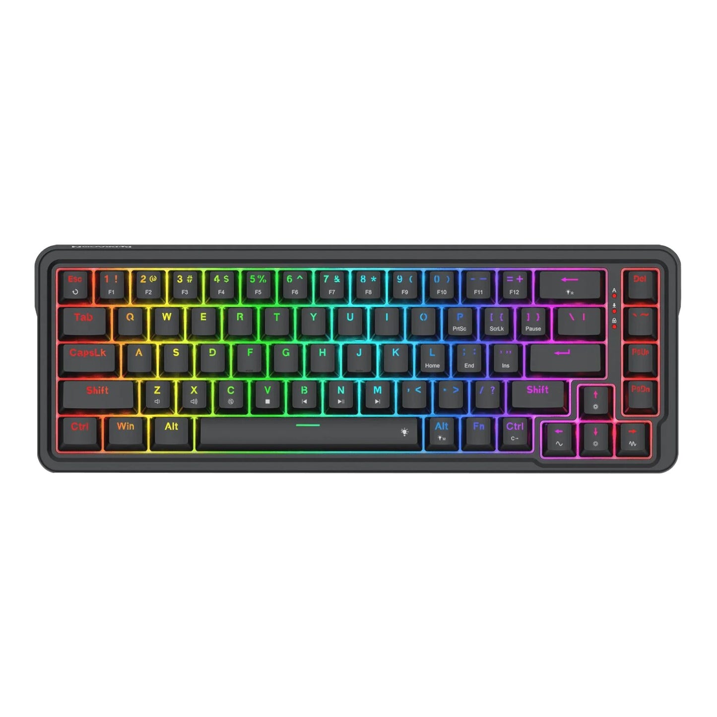 Redragon NOVA K709 65% Wired Gasket RGB Gaming Keyboard - Black | dynacor.co.za
