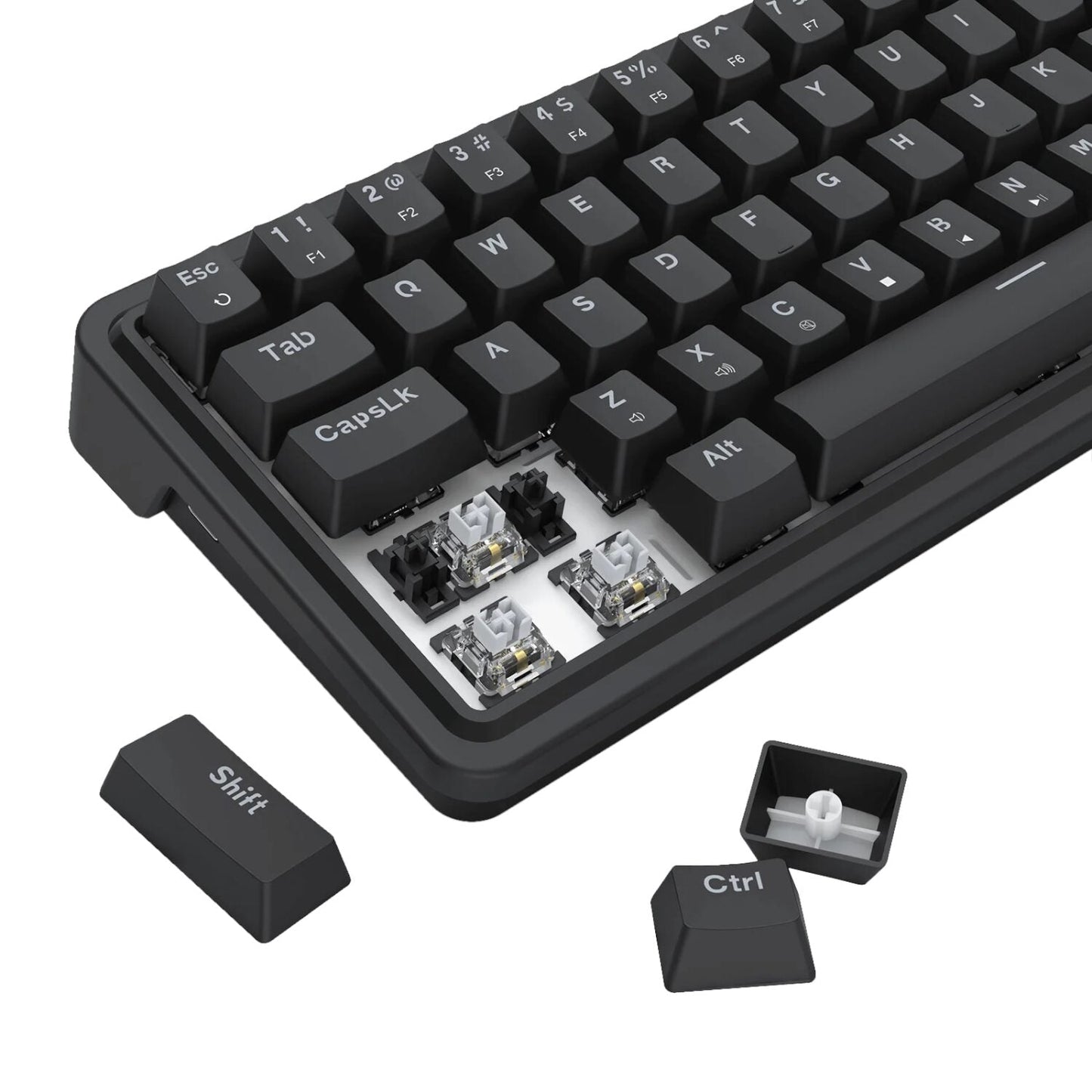 Redragon NOVA K709 65% Wired Gasket RGB Gaming Keyboard - Black | dynacor.co.za