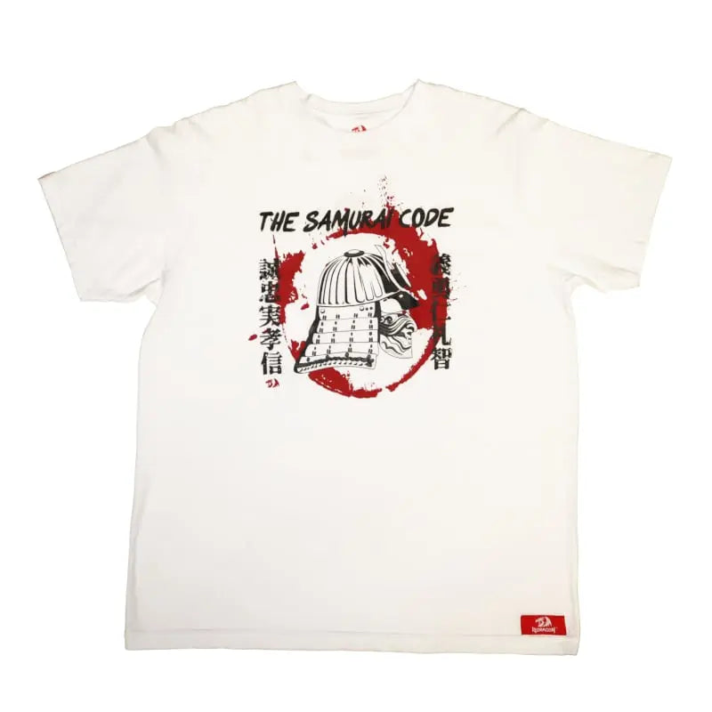 REDRAGON SAMURAI T-SHIRT - WHITE - MEDIUM | dynacor.co.za