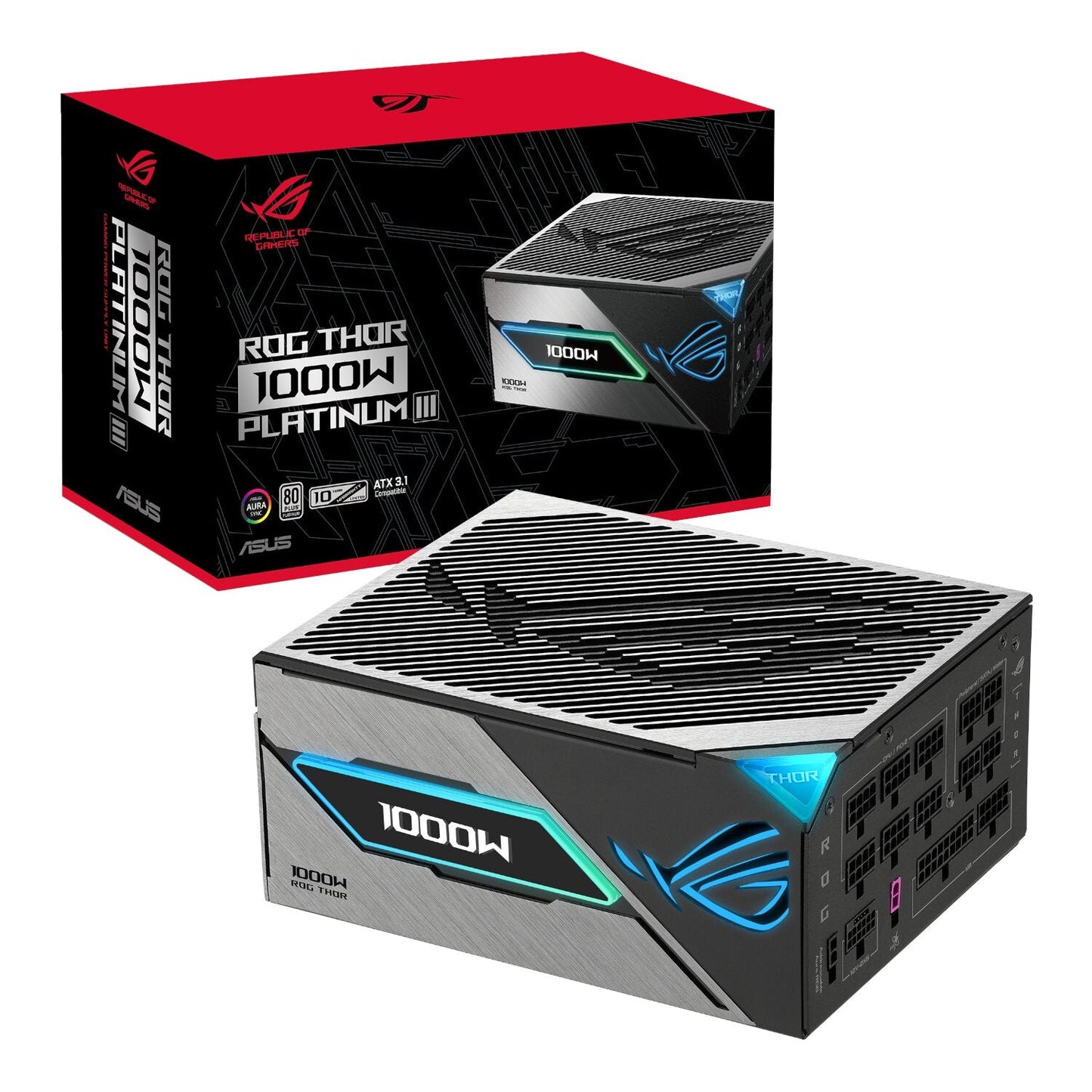 ASUS ROG Thor 1000W Platinum III Modular Power Supply | dynacor.co.za