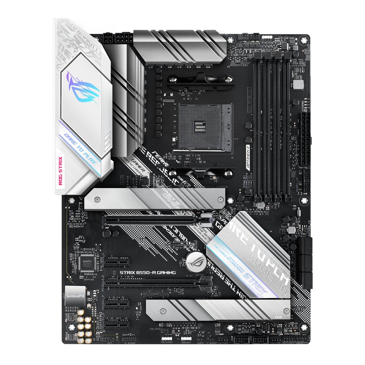 Asus ROG Strix B550-A AM4 ATX Gaming Motherboard | dynacor.co.za