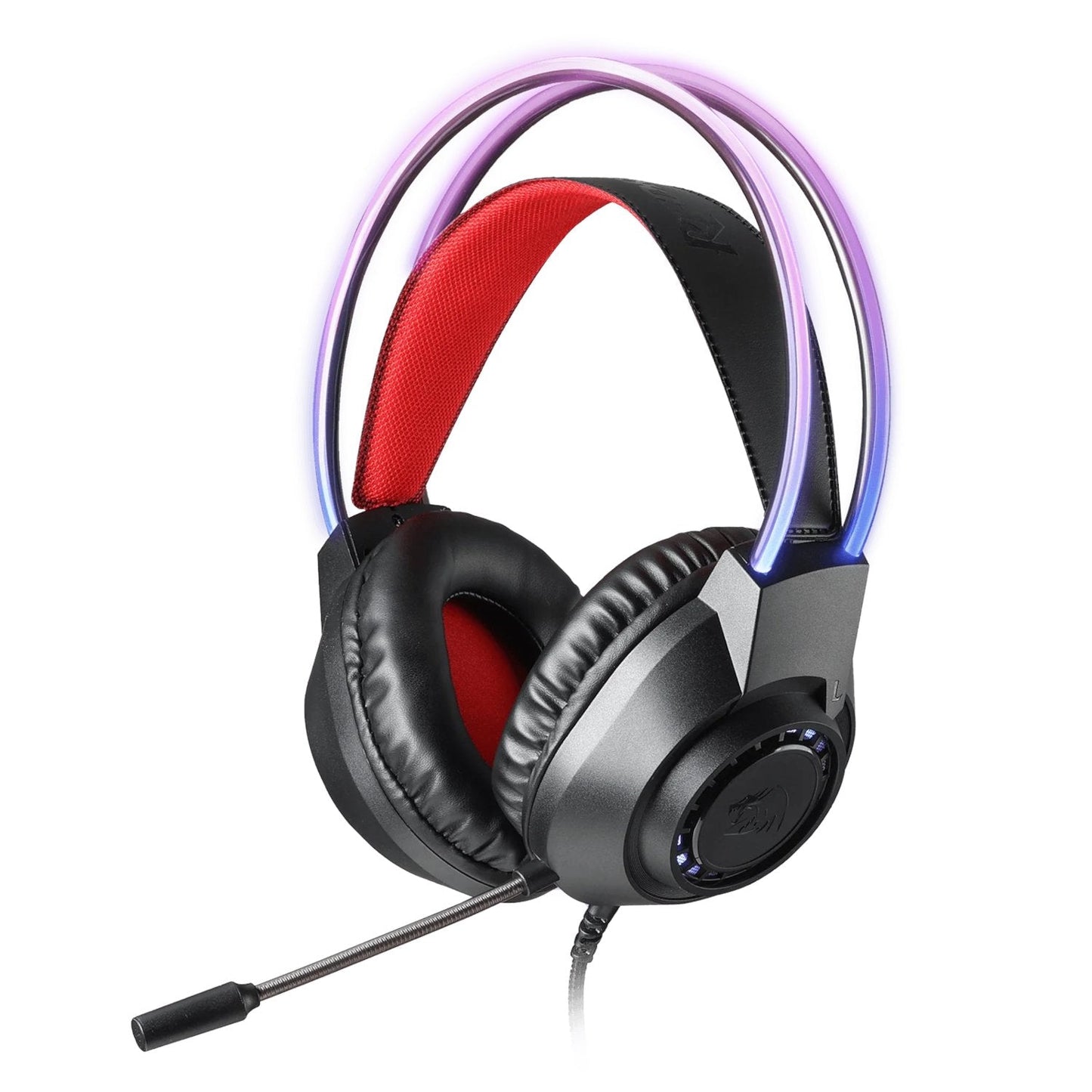 Redragon SCREAM Over-Ear RGB Gaming Headset - Black | dynacor.co.za