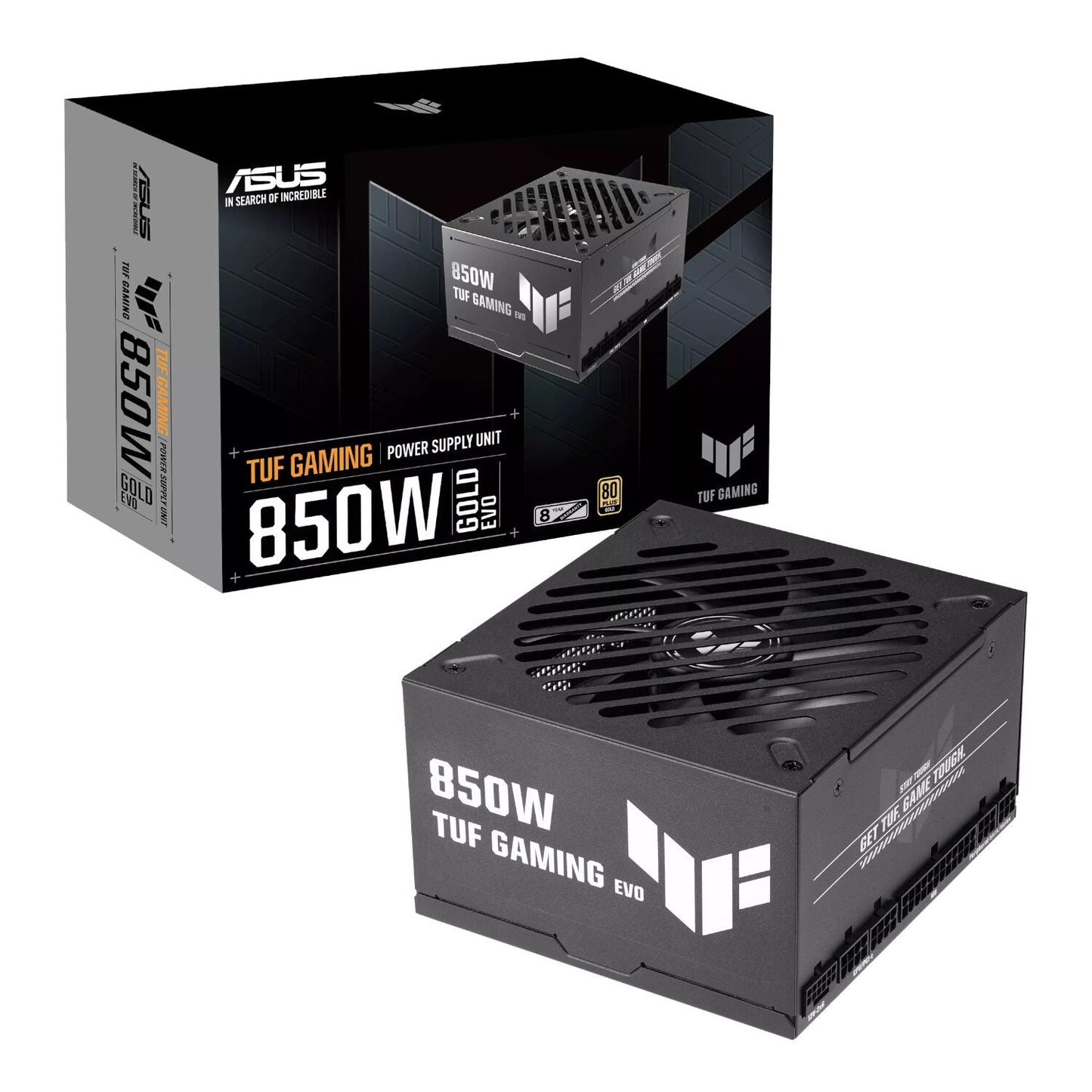 ASUS TUF Gaming EVO 850W 80 PLUS Gold Modular Power Supply | dynacor.co.za