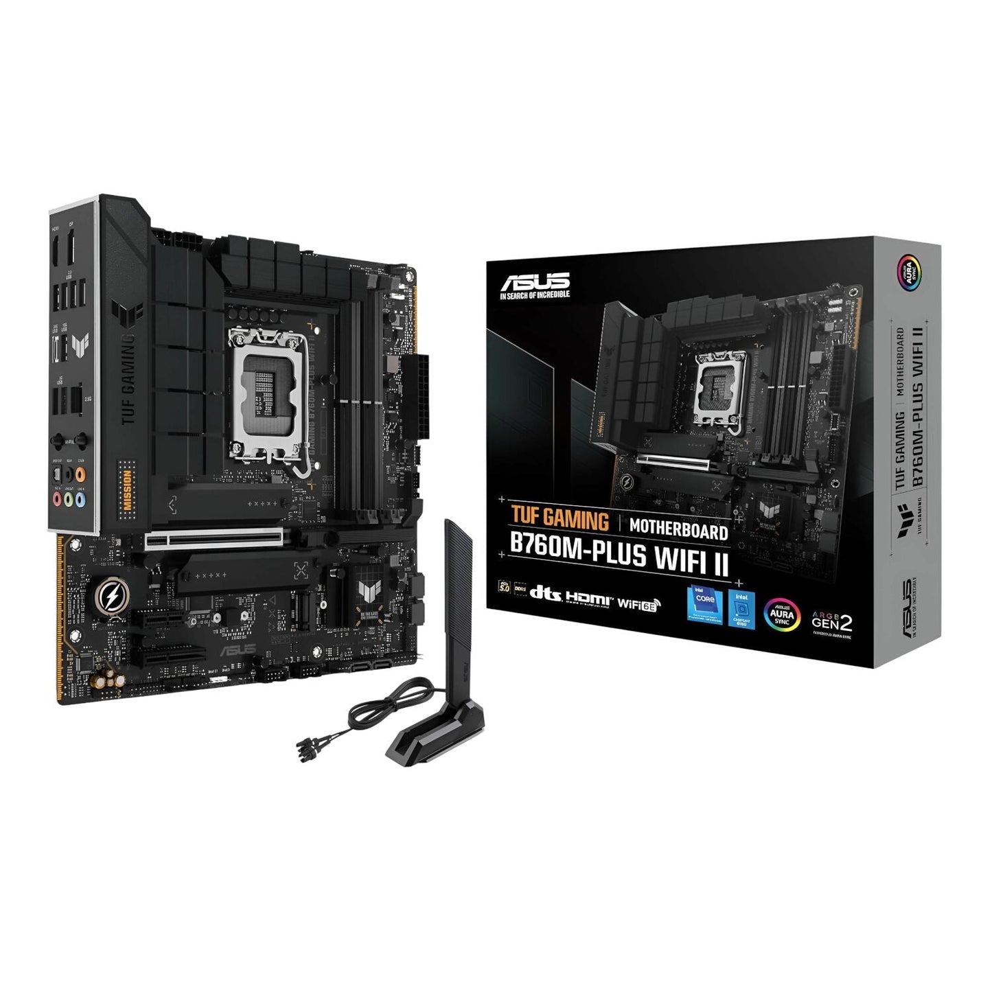Asus TUF Gaming B760M-PLUS WIFI II - mATX Motherboard | dynacor.co.za