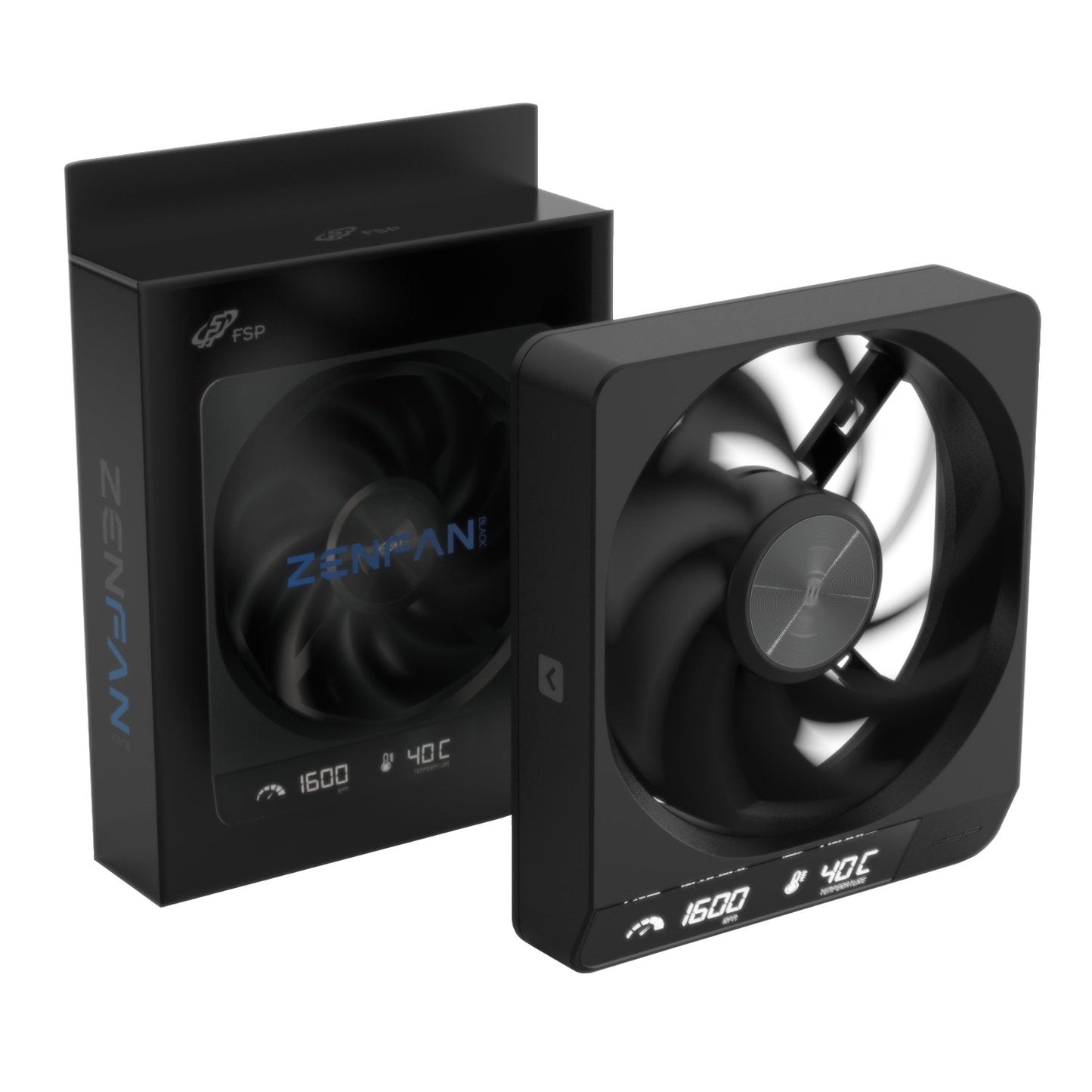 FSP ZENFAN 120mm PWM Smart Fan - Black | dynacor.co.za