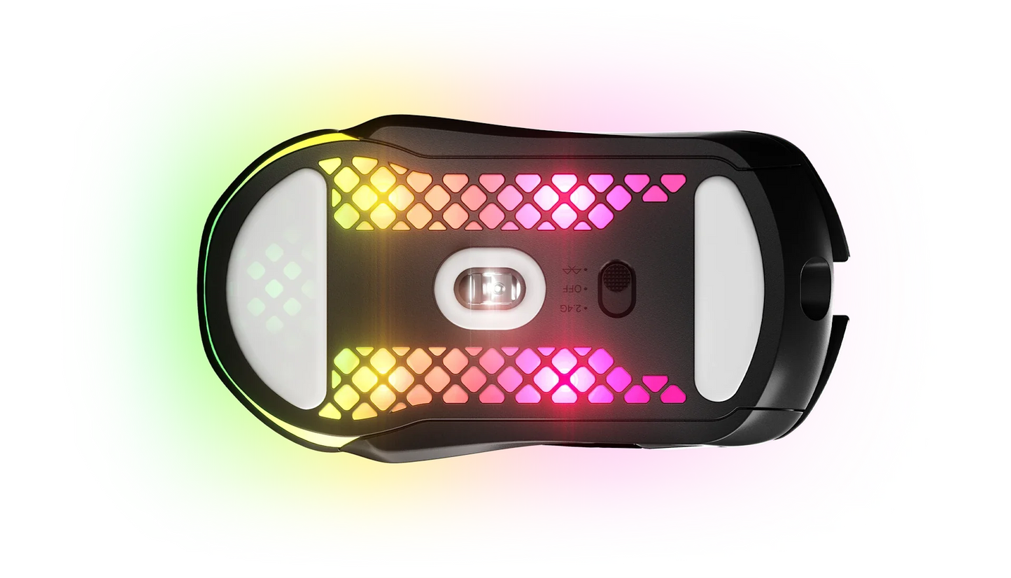 SteelSeries Aerox 5 RGB Wireless Optical Gaming Mouse | Black | dynacor.co.za