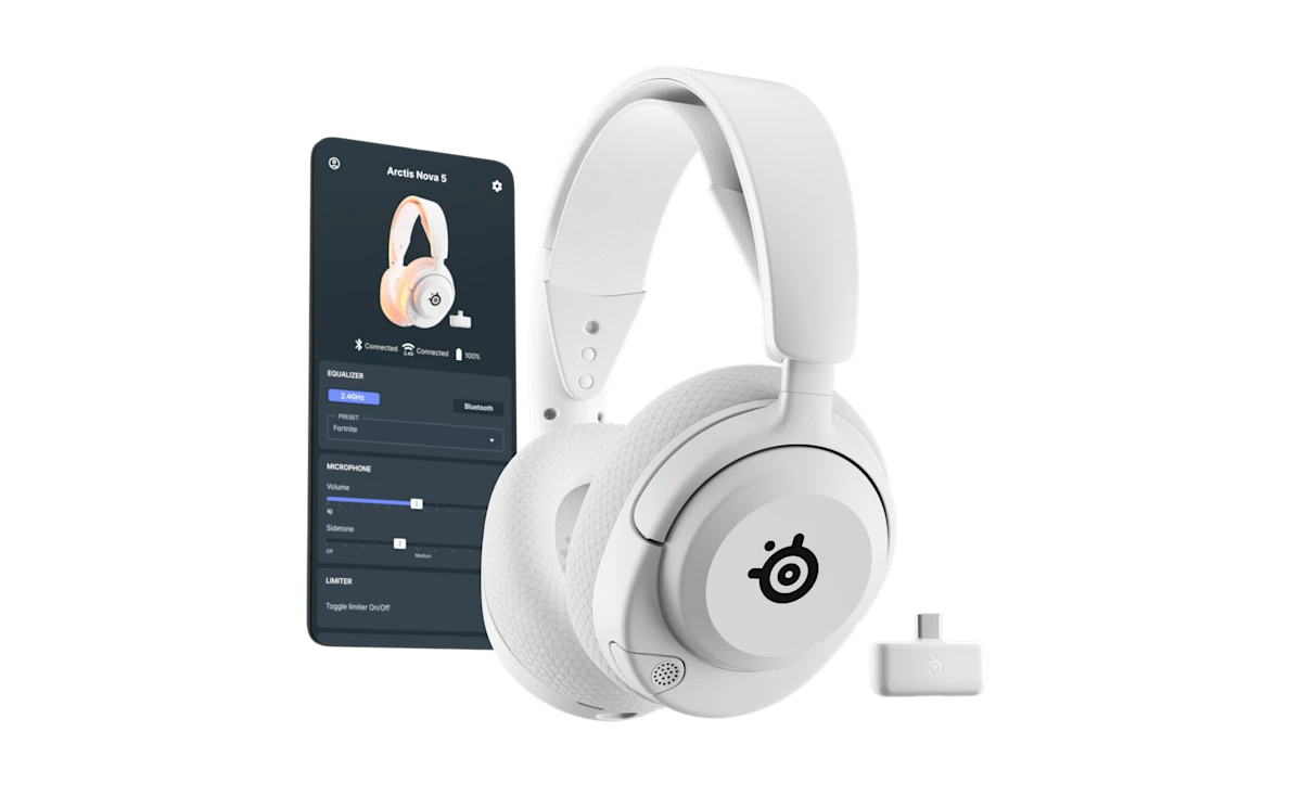SteelSeries Arctis Nova 5 Wireless - White | dynacor.co.za