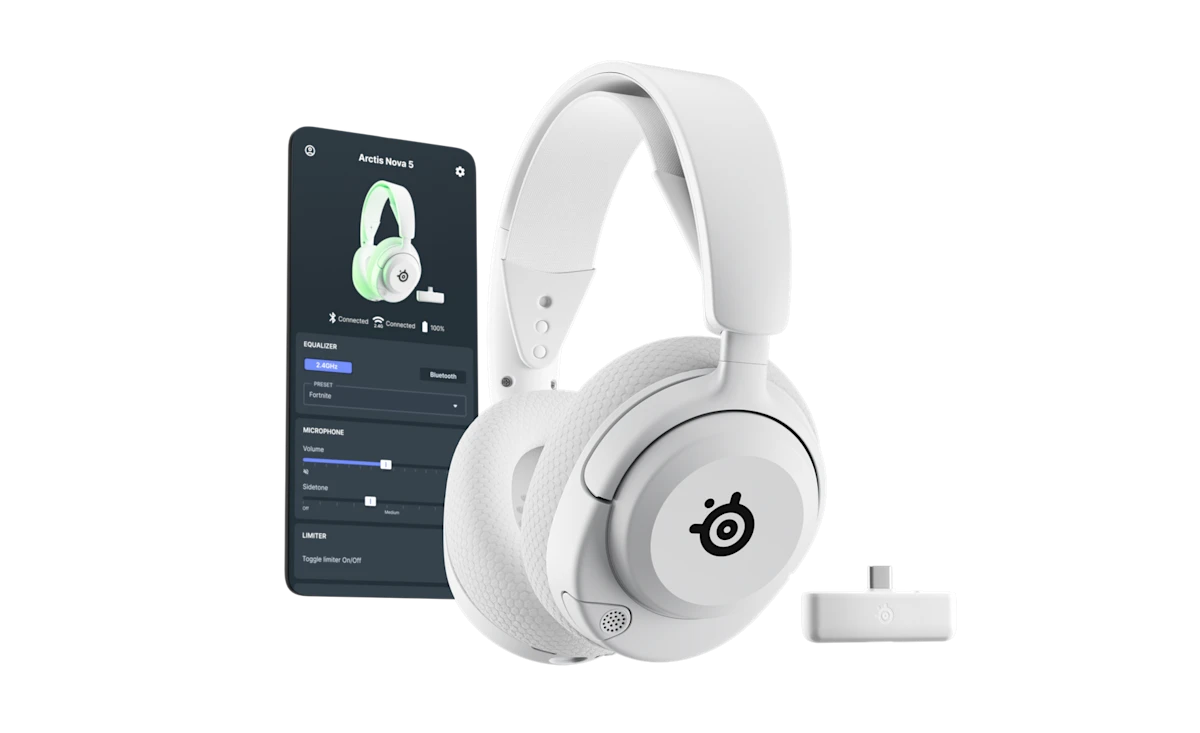 SteelSeries Arctis Nova 5X Wireless - White | dynacor.co.za