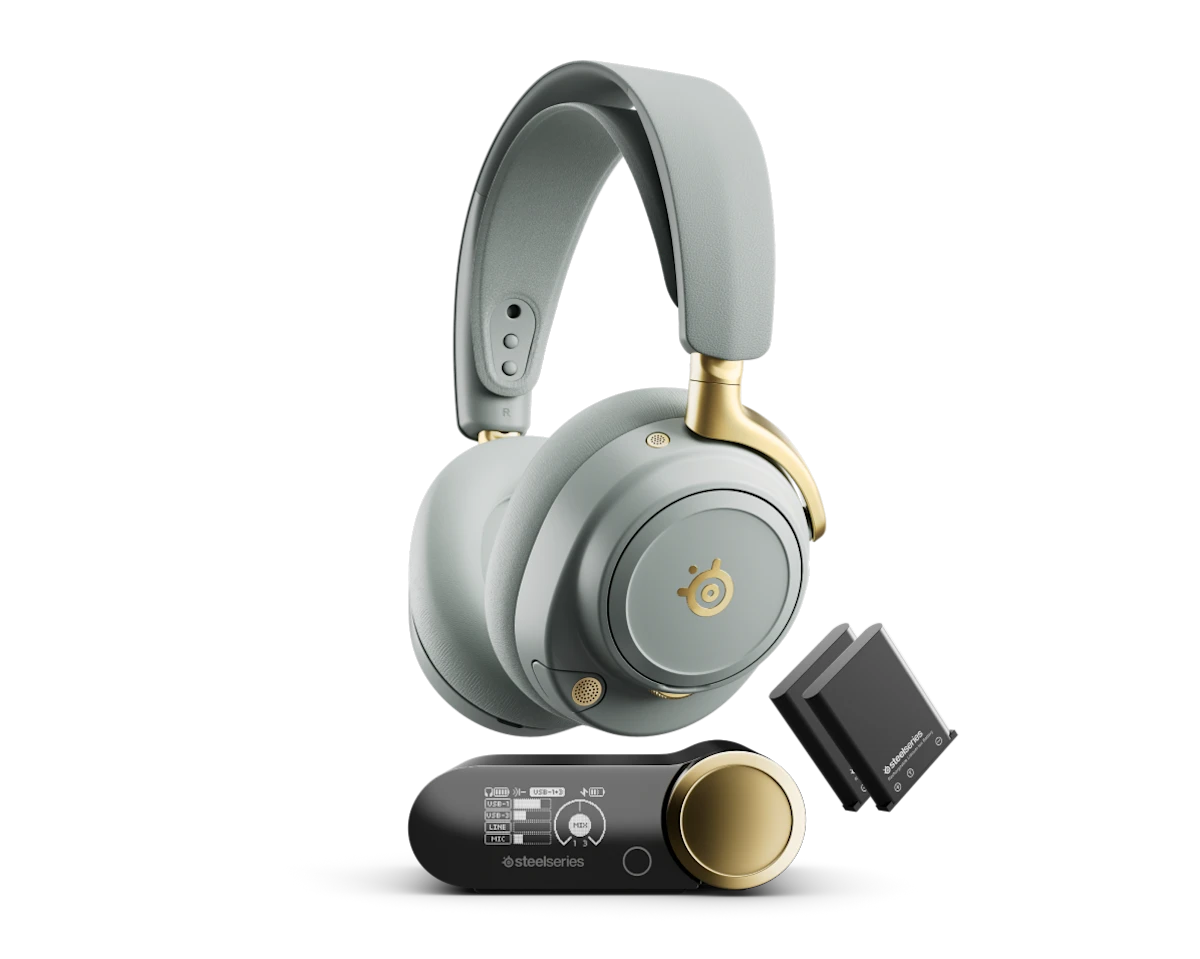 SteelSeries Arctis Nova Elite Sage Gold | dynacor.co.za