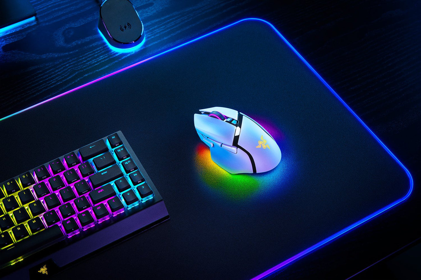 RAZER Basilisk V3 Pro White Edition Wireless Gaming Mouse | dynacor.co.za