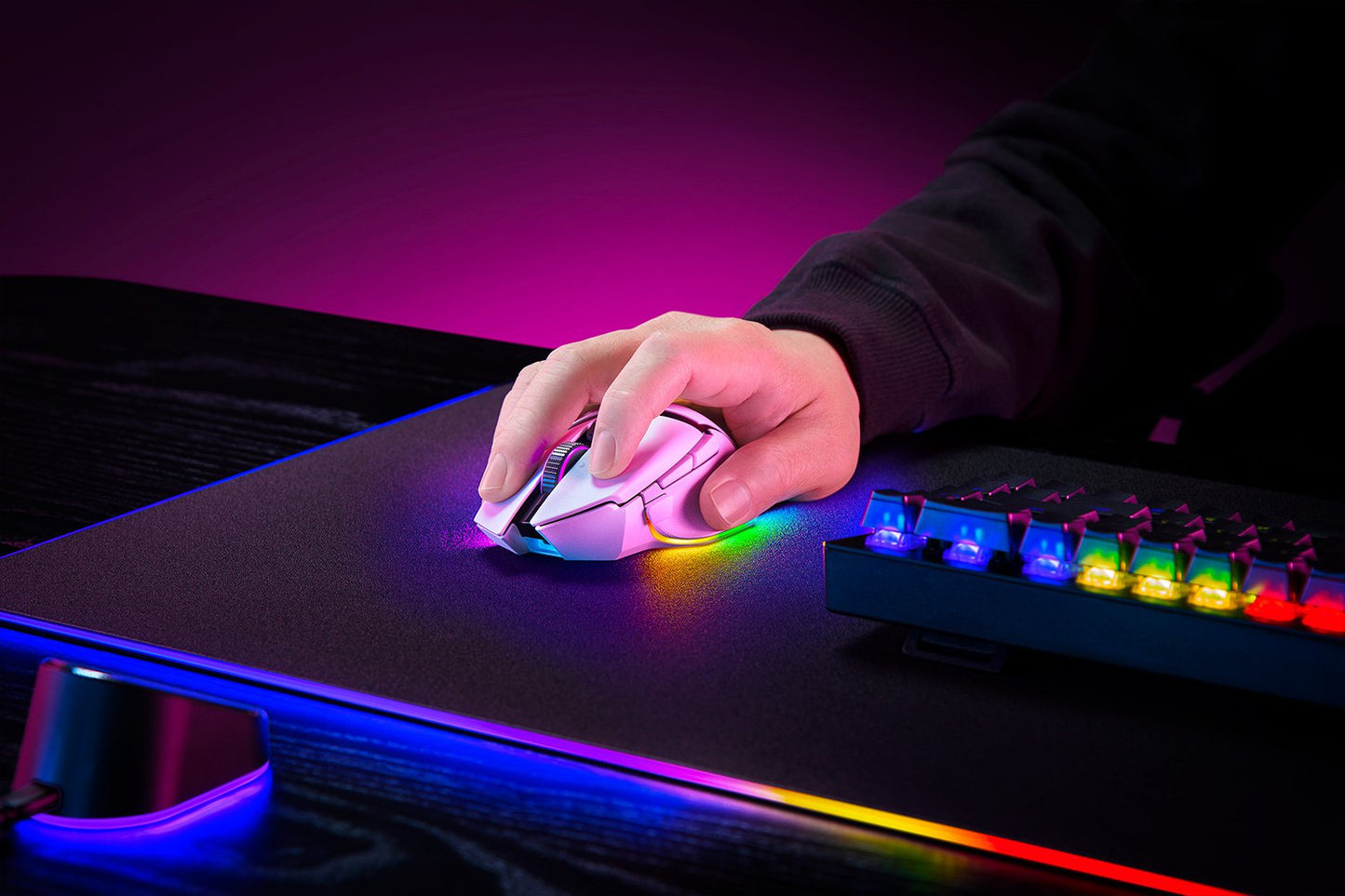 RAZER Basilisk V3 Pro White Edition Wireless Gaming Mouse | dynacor.co.za