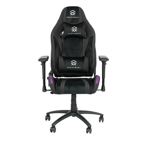 ROGUEWARE GC300 ADVANCED GAMING CHAIR - BLACK/PURPLE - UP TO 175KG | dynacor.co.za