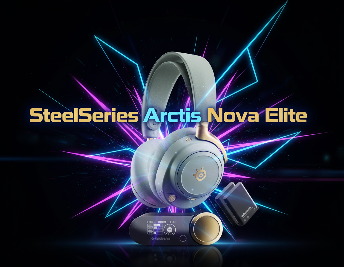 SteelSeries Arctis Nova Elite Promotional Image