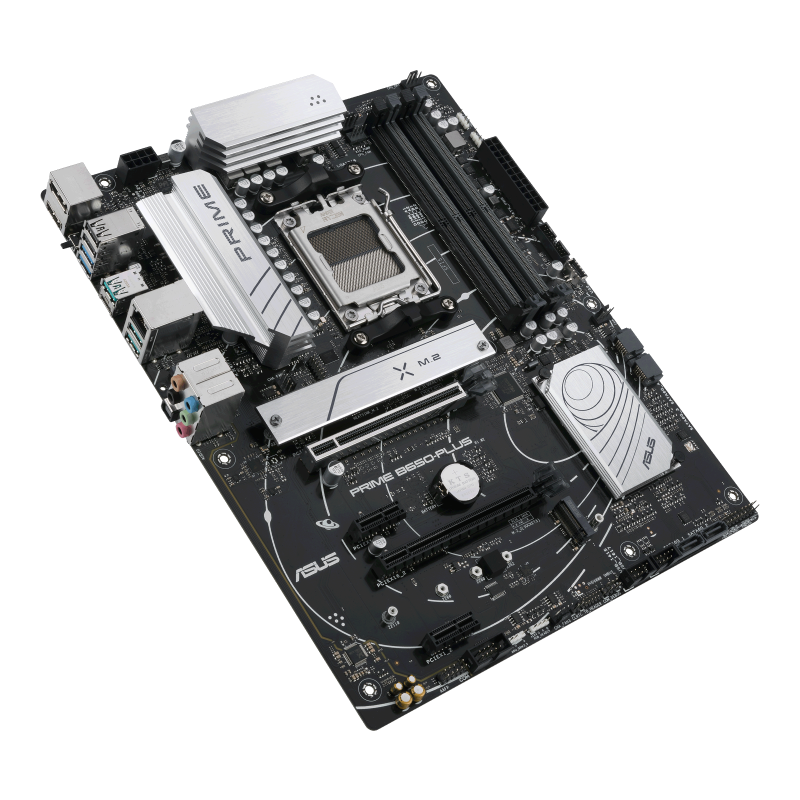 ASUS PRIME B650-PLUS AM5 for AMD Ryzen™ 7000 Series/ 4xDIMM; Max.128GB;DDR5/1xDP/1xHDMI/1xPCIe 4x16/1xPCIe4x16/2xPCIe4x1/2xM.2/ 4xSATA/ RAID/ | dynacor.co.za
